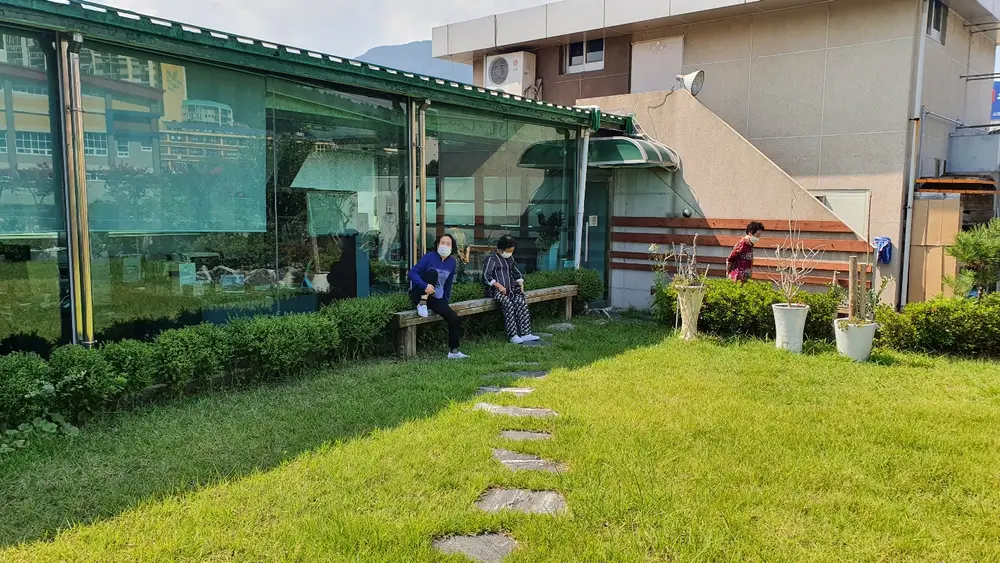 옥상 자연속에서 휴식을~~