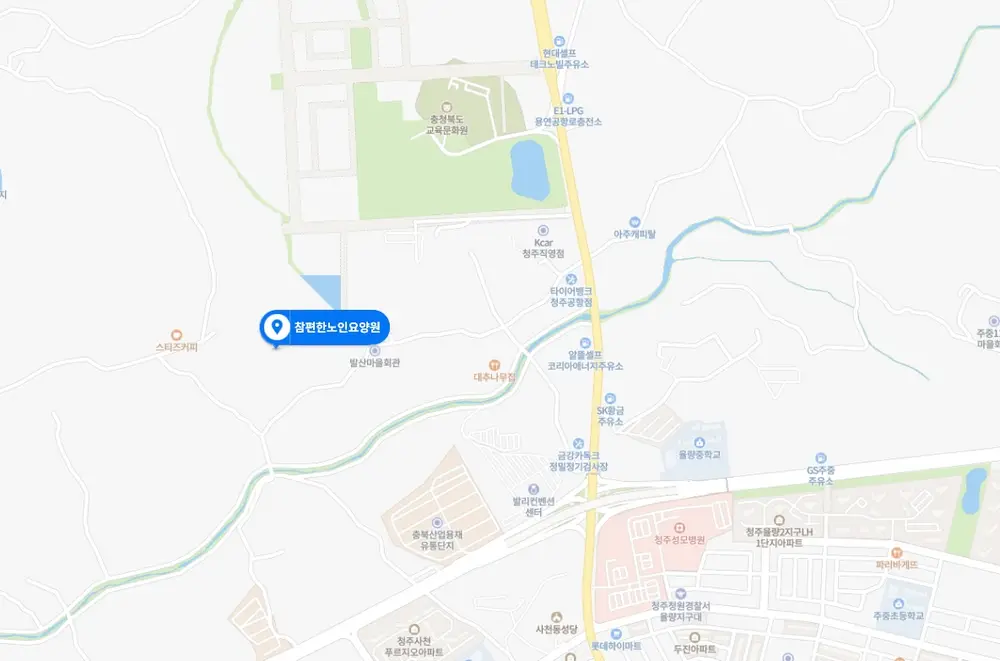참편한주간보호센터 위치도