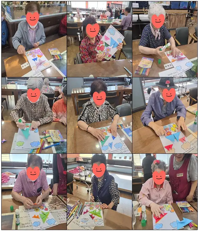 __ 나비 색종이접기 __
