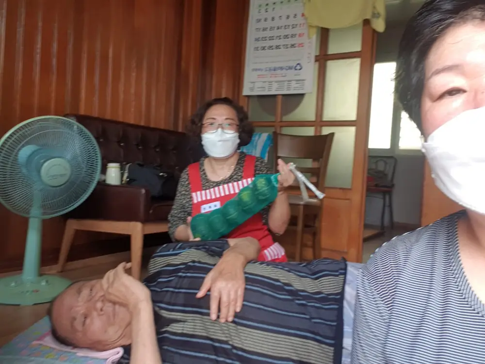 채분순 어르신 병원이동 도