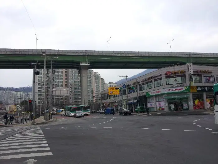 사무실앞사거리전경