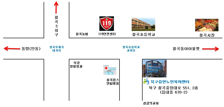 북구중안노인복지센터 사진