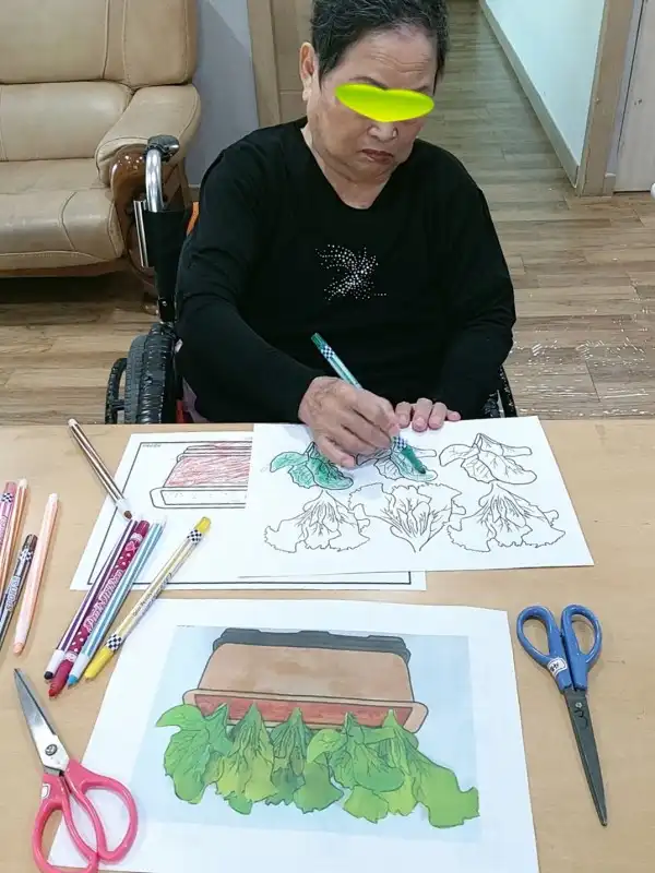 화분에 상추 심기