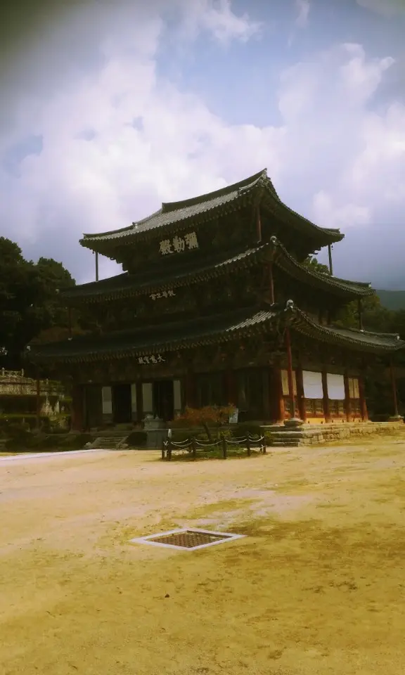 금산사전경