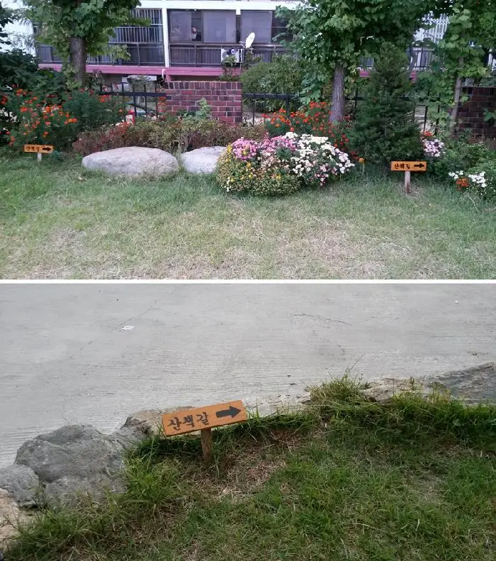 산책길 조성