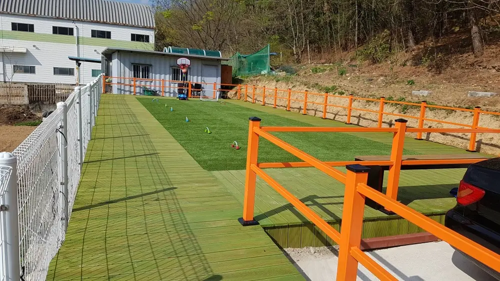 게이트볼장 전경