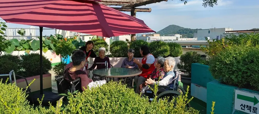 옥상 전경