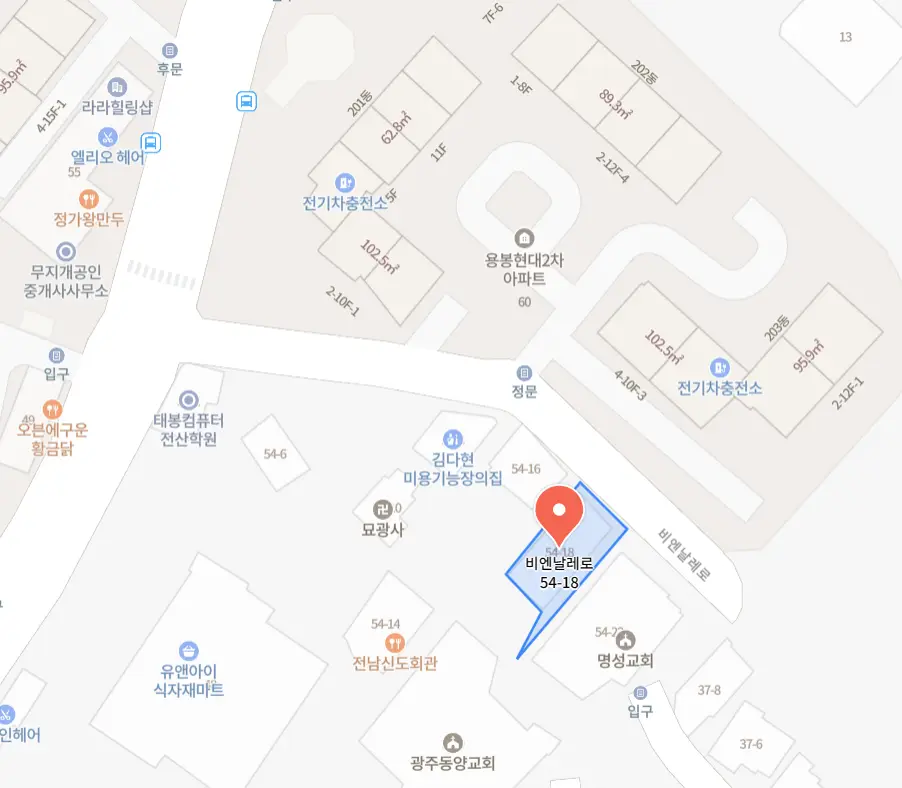 오시는길