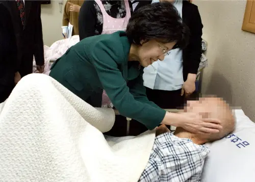 진수희 장관님 금호노인요양