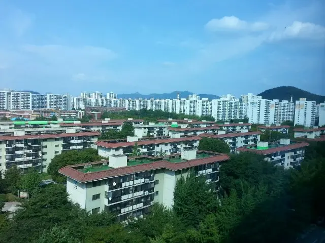안산시청앞요양원 전경입니다